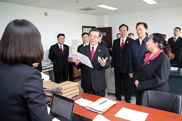 周强在北京法院调研时强调 充分发挥司法职能服务首都经济社会发展